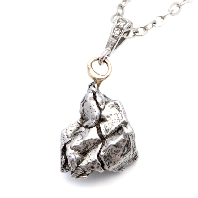 カンポ･デル･シエロ 隕石 ペンダント 6g前後 メテオライト ネックレス 1点もの アルゼンチン産 鉄隕石 Campo del Cielo