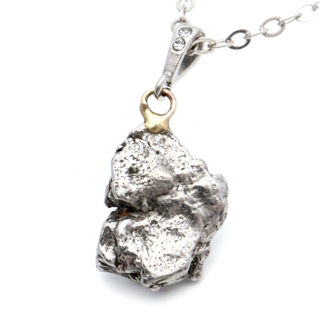 カンポ･デル･シエロ 隕石 ペンダント 3g前後 メテオライト ネックレス 1点もの アルゼンチン産 鉄隕石 Campo del Cielo