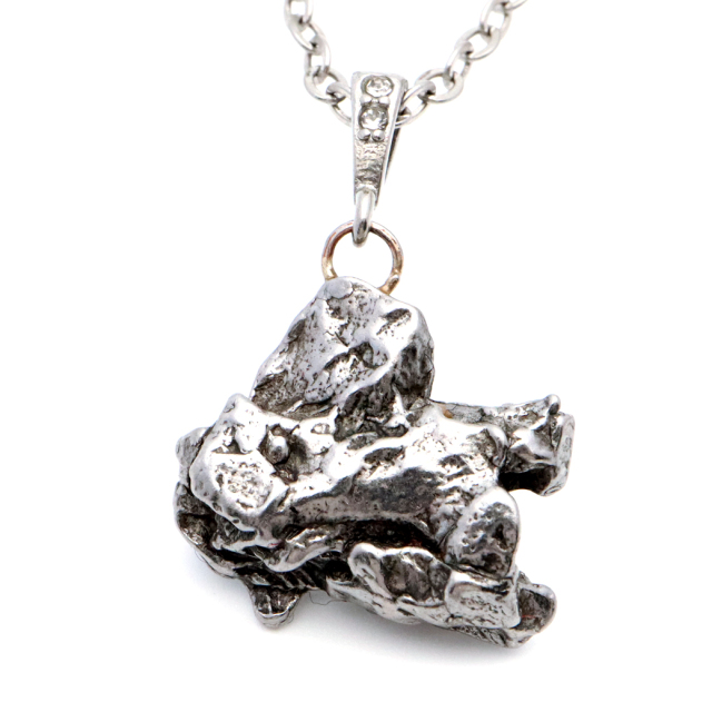 カンポ･デル･シエロ 隕石 ペンダント 6g前後 メテオライト ネックレス 1点もの アルゼンチン産 鉄隕石 Campo del Cielo