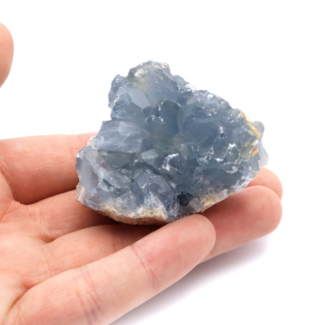 セレスタイト 原石 140-170g前後 1個売り クラスター マダガスカル産 天青石 パワーストーン 天然石