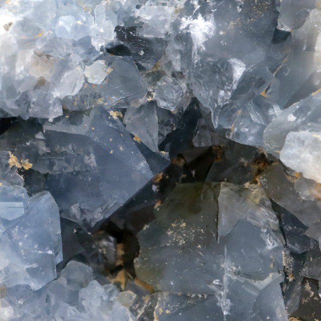 セレスタイト 原石 クラスター マダガスカル産 天青石 パワーストーン 天然石 1点もの 天の石 Celestite