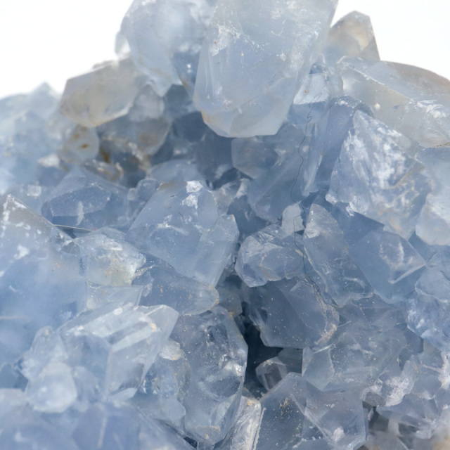 セレスタイト 原石 クラスター マダガスカル産 天青石 パワーストーン 天然石 1点もの 天の石 Celestite