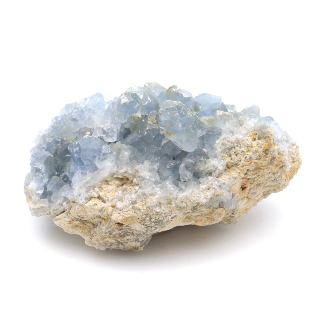 セレスタイト 原石 クラスター マダガスカル産 天青石 パワーストーン 天然石 1点もの 天の石 Celestite
