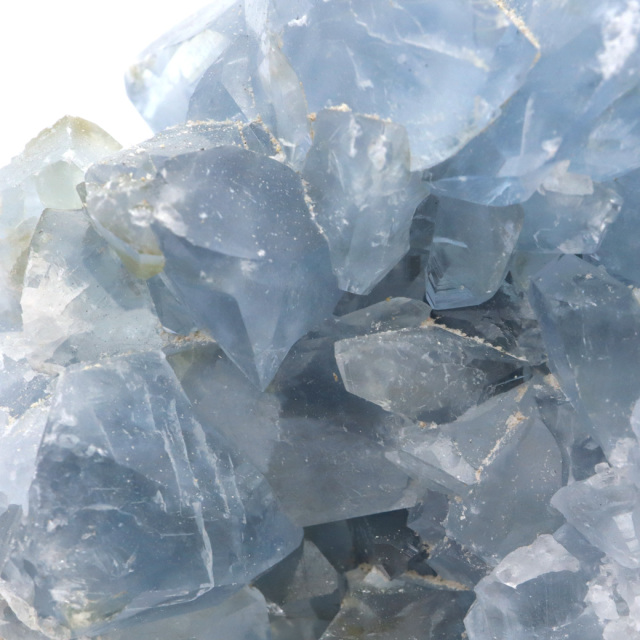 セレスタイト 原石 クラスター マダガスカル産 天青石 パワーストーン 天然石 1点もの 天の石 Celestite