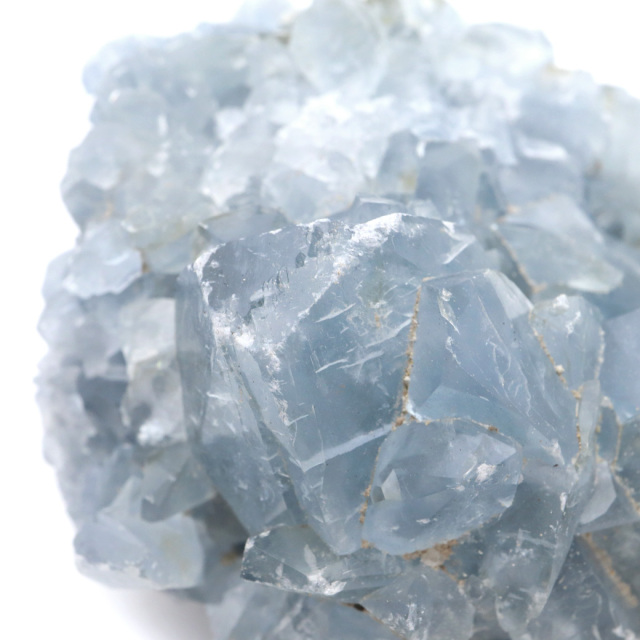 セレスタイト 原石 クラスター マダガスカル産 天青石 パワーストーン 天然石 1点もの 天の石 Celestite