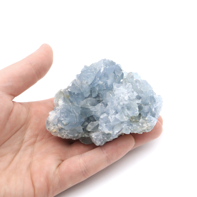 セレスタイト 原石 クラスター マダガスカル産 天青石 パワーストーン 天然石 1点もの 天の石 Celestite