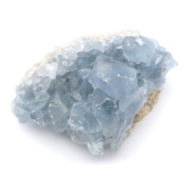 セレスタイト 原石 クラスター マダガスカル産 天青石 パワーストーン 天然石 1点もの 天の石 Celestite