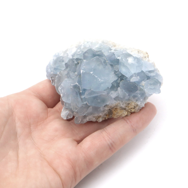セレスタイト 原石 クラスター マダガスカル産 天青石 パワーストーン 天然石 1点もの 天の石 Celestite
