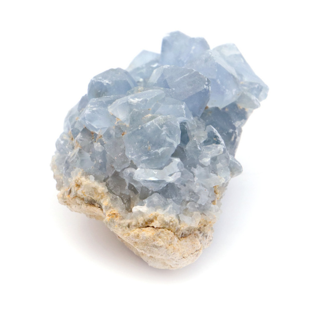 セレスタイト 原石 クラスター マダガスカル産 天青石 パワーストーン 天然石 1点もの 天の石 Celestite