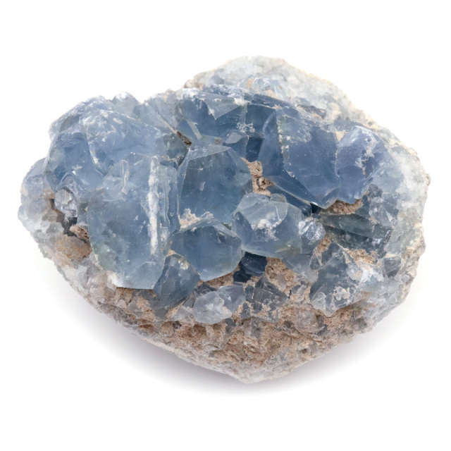 セレスタイト 原石 クラスター マダガスカル産 天青石 パワーストーン 天然石 1点もの 天の石 Celestite