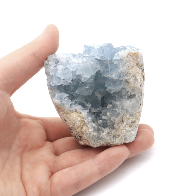 セレスタイト 原石 クラスター マダガスカル産 天青石 パワーストーン 天然石 1点もの 天の石 Celestite