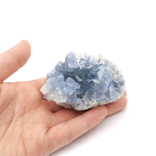 セレスタイト 原石 クラスター マダガスカル産 天青石 パワーストーン 天然石 1点もの 天の石 Celestite