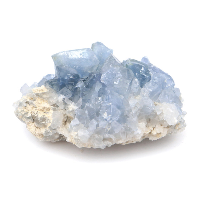 セレスタイト 原石 クラスター マダガスカル産 天青石 パワーストーン 天然石 1点もの 天の石 Celestite