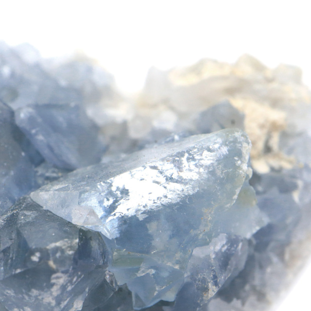 セレスタイト 原石 クラスター マダガスカル産 天青石 パワーストーン 天然石 1点もの 天の石 Celestite