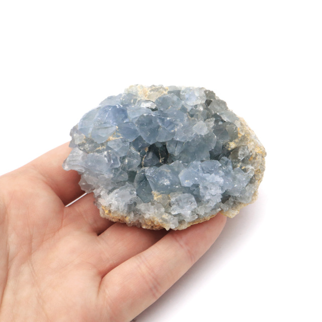 セレスタイト 原石 クラスター マダガスカル産 天青石 パワーストーン 天然石 1点もの 天の石 Celestite