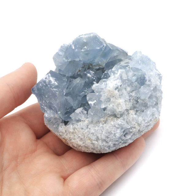 セレスタイト 原石 クラスター マダガスカル産 天青石 パワーストーン 天然石 1点もの 天の石 Celestite