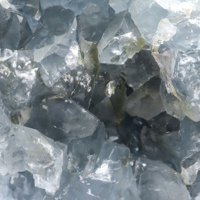 セレスタイト 原石 クラスター マダガスカル産 天青石 パワーストーン 天然石 1点もの 天の石 Celestite