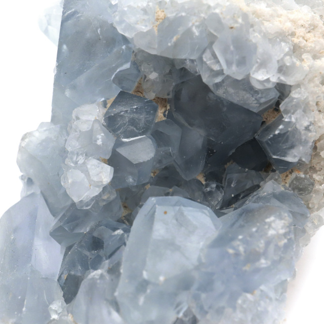 セレスタイト 原石 クラスター マダガスカル産 天青石 パワーストーン 天然石 1点もの 天の石 Celestite