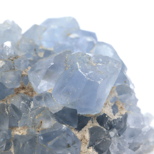 セレスタイト 原石 326g クラスター マダガスカル産 天青石