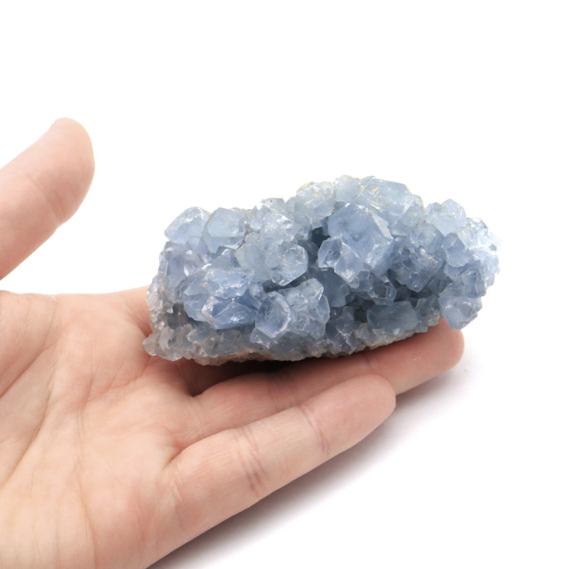 セレスタイト 原石 クラスター マダガスカル産 天青石 パワーストーン 天然石 1点もの 天の石 Celestite