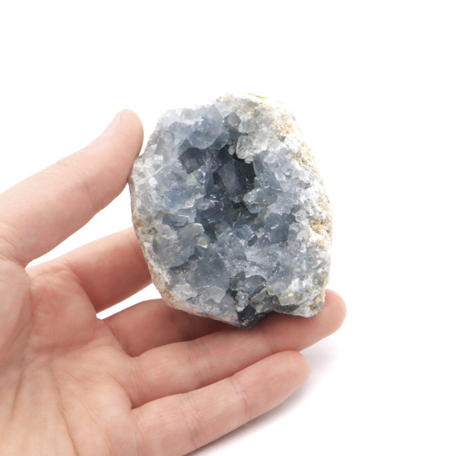 セレスタイト 原石 クラスター マダガスカル産 天青石 パワーストーン 天然石 1点もの 天の石 Celestite