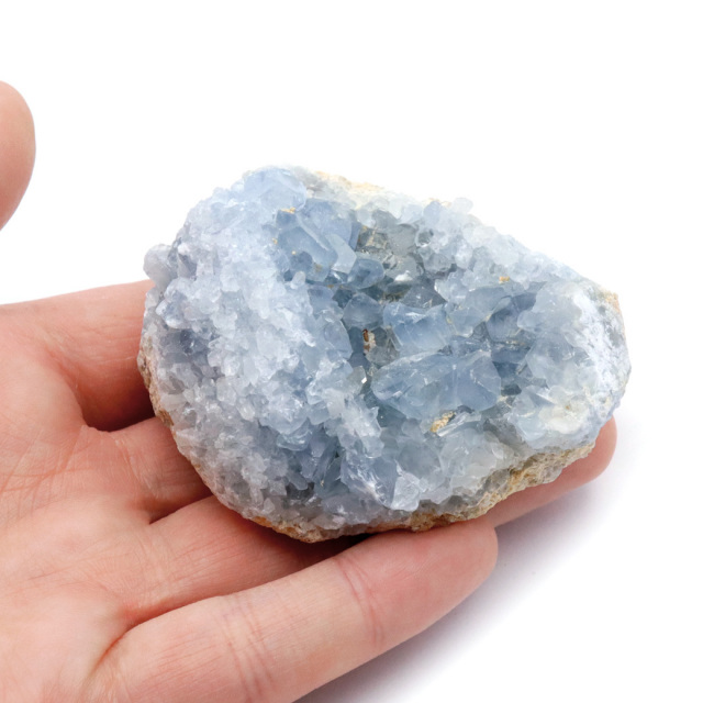 セレスタイト 原石 クラスター マダガスカル産 天青石 パワーストーン 天然石 1点もの 天の石 Celestite