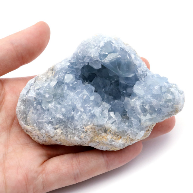 セレスタイト 原石 クラスター マダガスカル産 天青石 パワーストーン 天然石 1点もの 天の石 Celestite