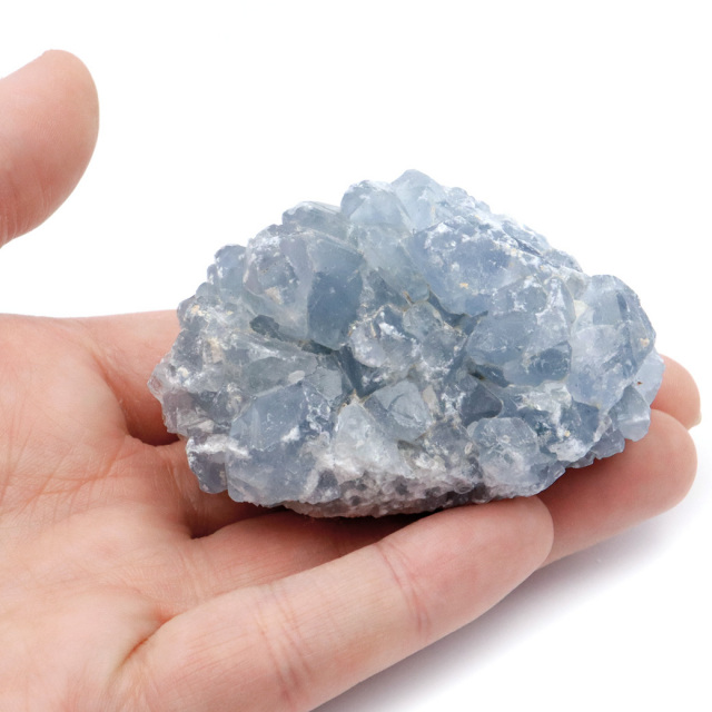 セレスタイト 原石 クラスター マダガスカル産 天青石 パワーストーン 天然石 1点もの 天の石 Celestite