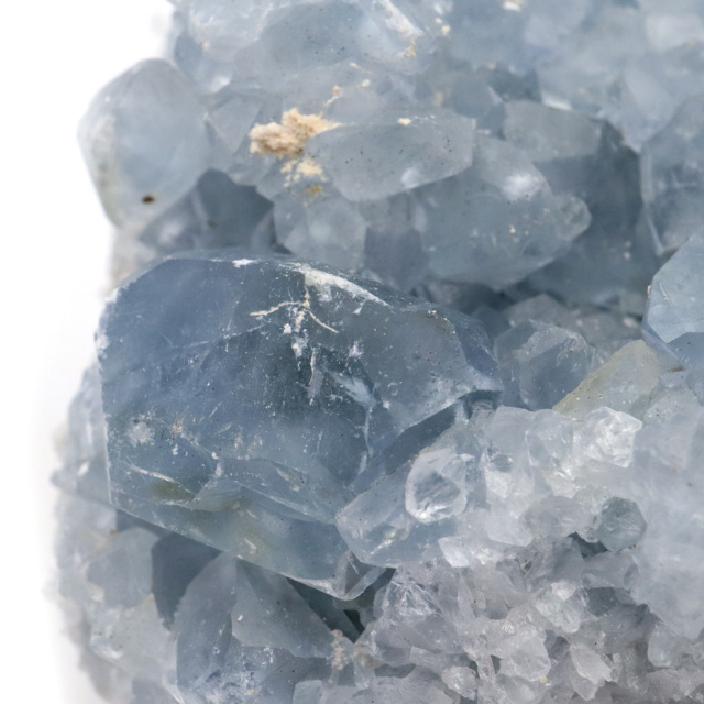 セレスタイト 原石 クラスター マダガスカル産 天青石 パワーストーン 天然石 1点もの 天の石 Celestite
