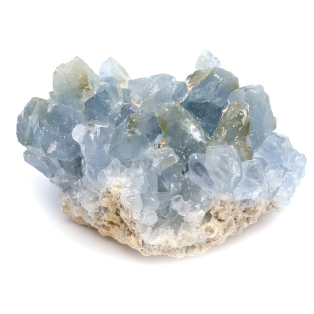 セレスタイト 原石 クラスター マダガスカル産 天青石 パワーストーン 天然石 1点もの 天の石 Celestite