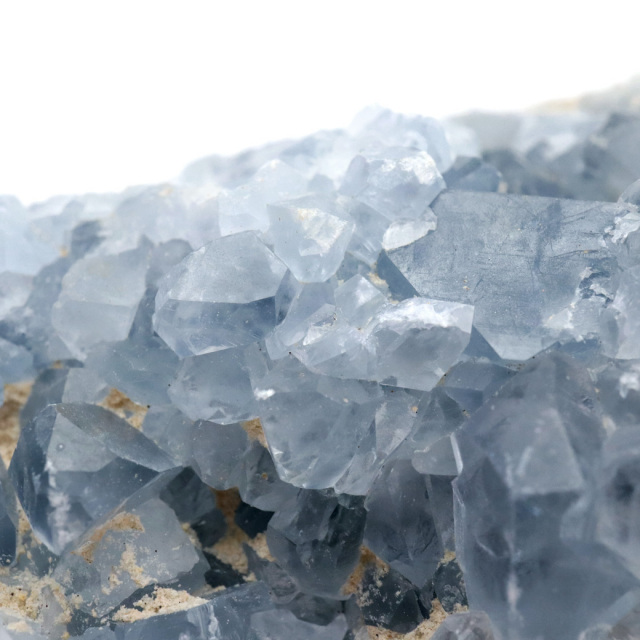 セレスタイト 原石 クラスター マダガスカル産 天青石 パワーストーン 天然石 1点もの 天の石 Celestite