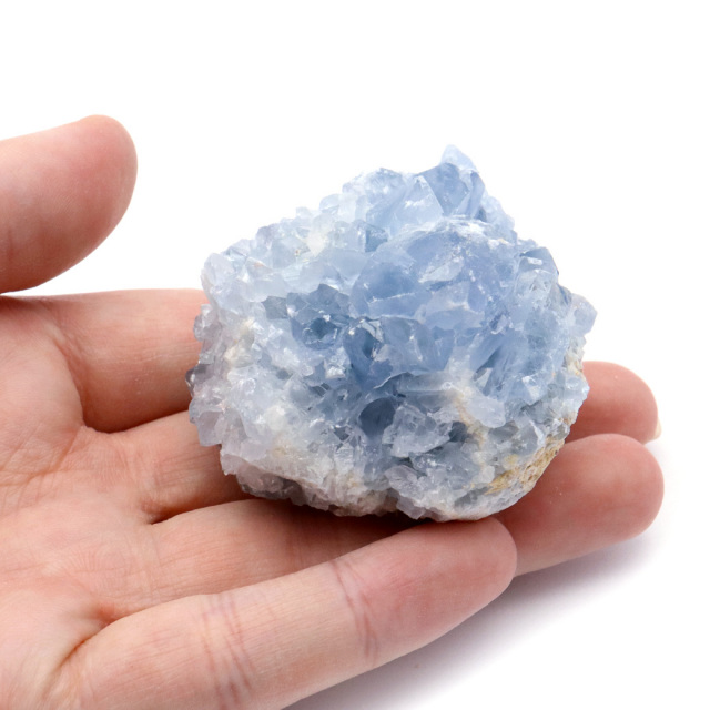 セレスタイト 原石 クラスター マダガスカル産 天青石 パワーストーン 天然石 1点もの 天の石 Celestite