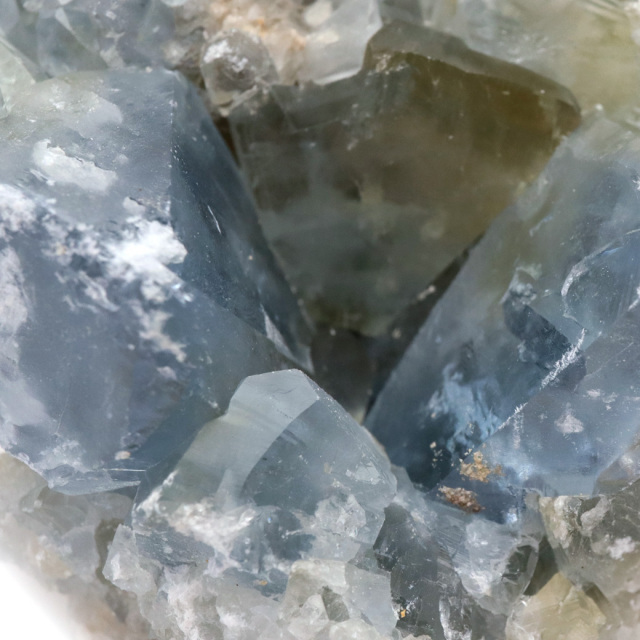 セレスタイト 原石 クラスター マダガスカル産 天青石 パワーストーン 天然石 1点もの 天の石 Celestite