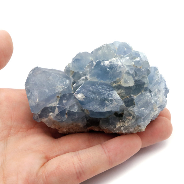 セレスタイト 原石 クラスター マダガスカル産 天青石 パワーストーン 天然石 1点もの 天の石 Celestite