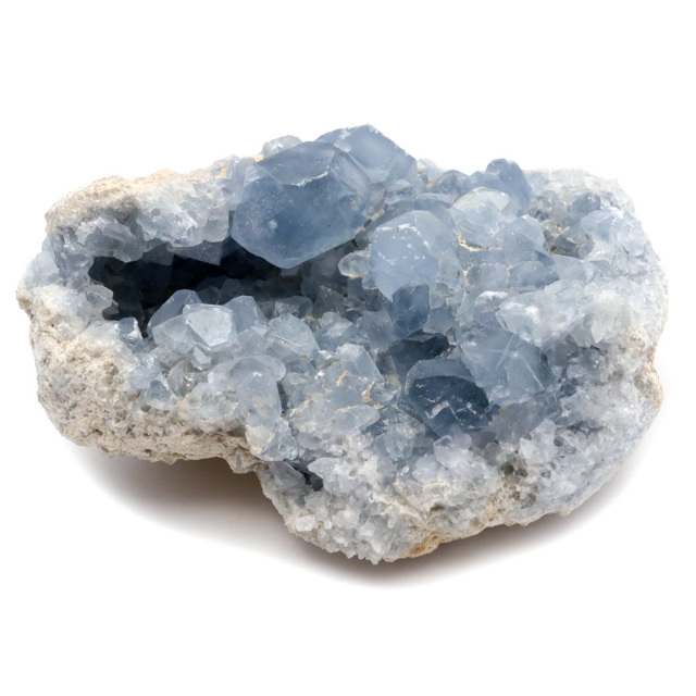 セレスタイト 原石 クラスター マダガスカル産 天青石 パワーストーン 天然石 1点もの 天の石 Celestite