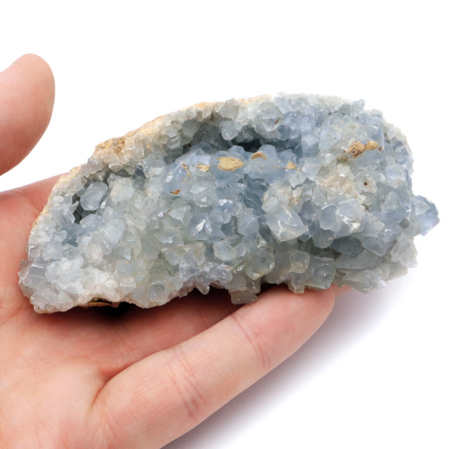 セレスタイト 原石 クラスター マダガスカル産 天青石 パワーストーン 天然石 1点もの 天の石 Celestite