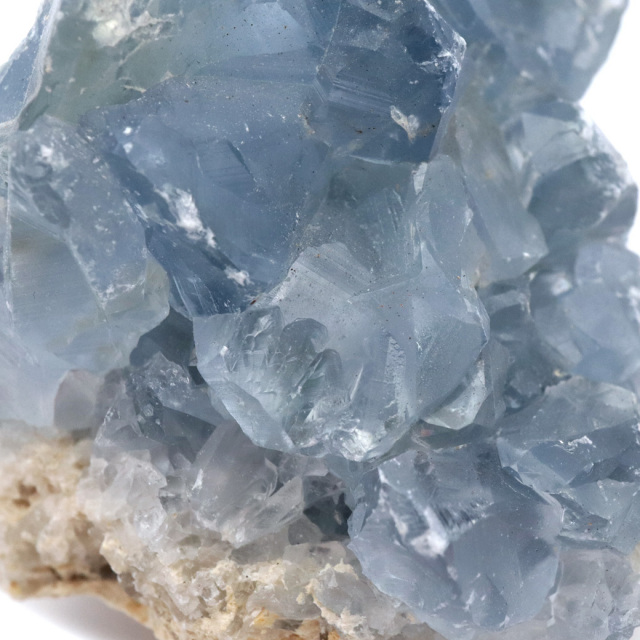 セレスタイト 原石 119g クラスター マダガスカル産 天青石