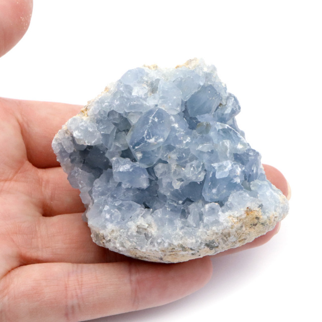 セレスタイト 原石 クラスター マダガスカル産 天青石 パワーストーン 天然石 1点もの 天の石 Celestite