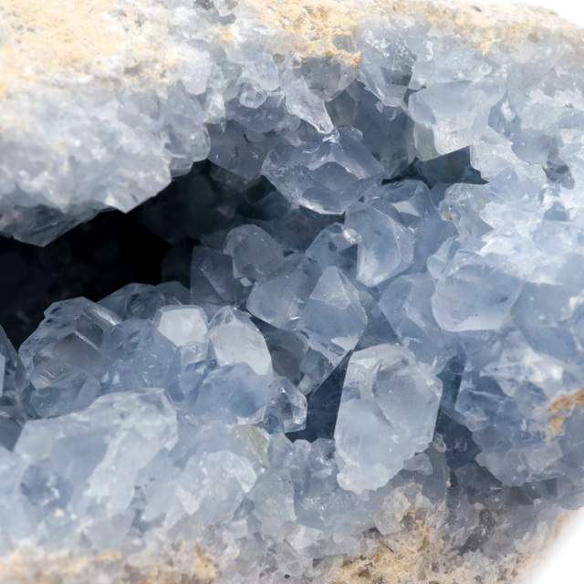 セレスタイト 原石 クラスター マダガスカル産 天青石 パワーストーン 天然石 1点もの 天の石 Celestite