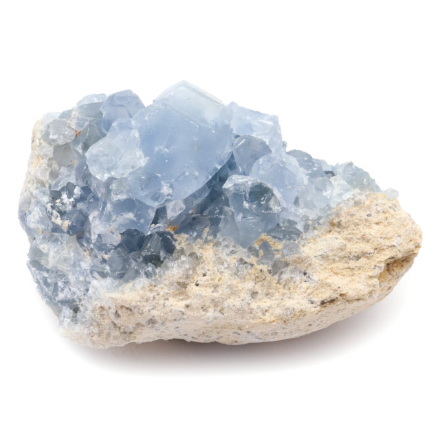 セレスタイト 原石 クラスター マダガスカル産 天青石 パワーストーン 天然石 1点もの 天の石 Celestite