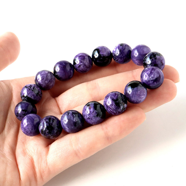 チャロアイト13ミリ天然石ブレスレット 楽天市場】チャロアイト ブレスレット 13mm 18.5cm メンズM