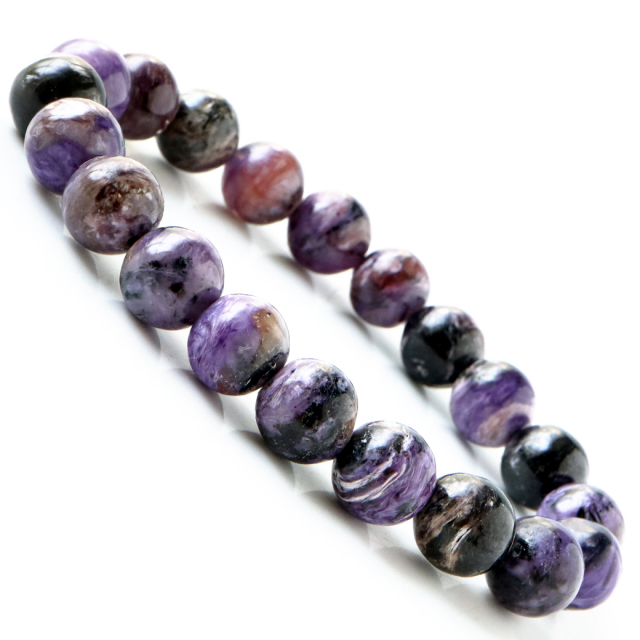 チャロアイトブレスレット 10mm 1点もの 天然石 パワーストーン