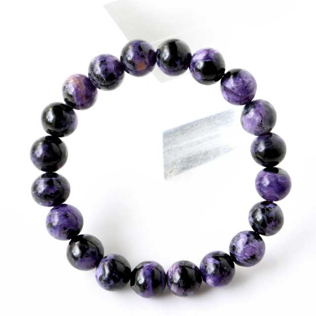 チャロアイトブレスレット 10mm 1点もの 天然石 パワーストーン