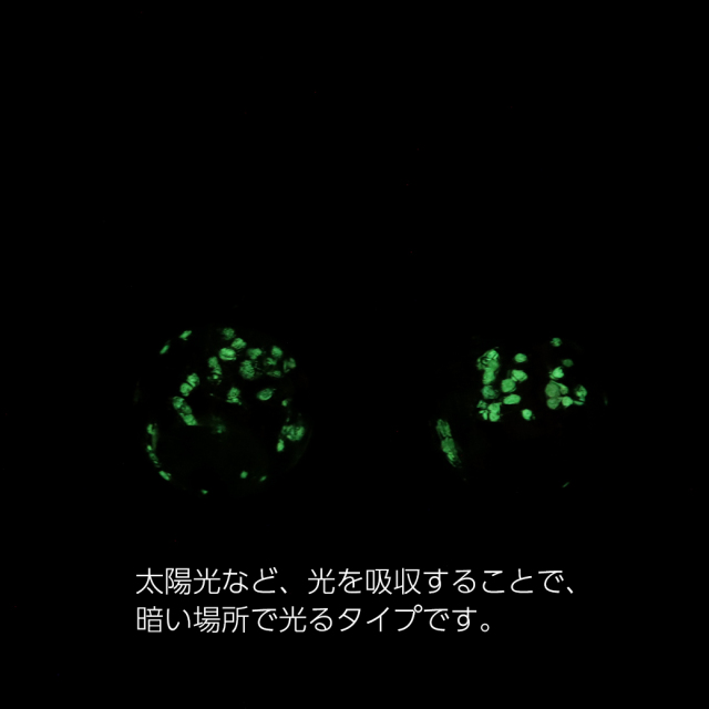 ホタルガラス ピアス レディース チェリー ピンク クリア 桃色 光る 蓄光 チタン製 とんぼ玉 沖縄 お土産 アクセサリー 琉球