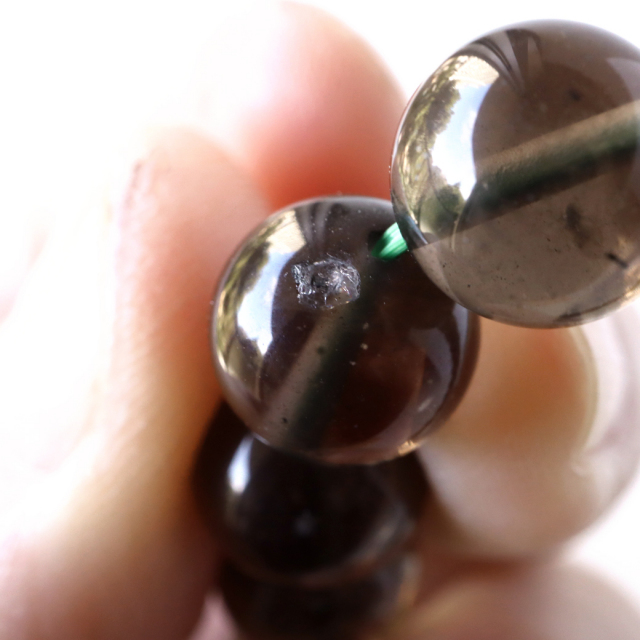 チンターマニストーン ブレスレット 10mm アメリカ・アリゾナ産 天然石 パワーストーン カラーストーン 天然ガラス