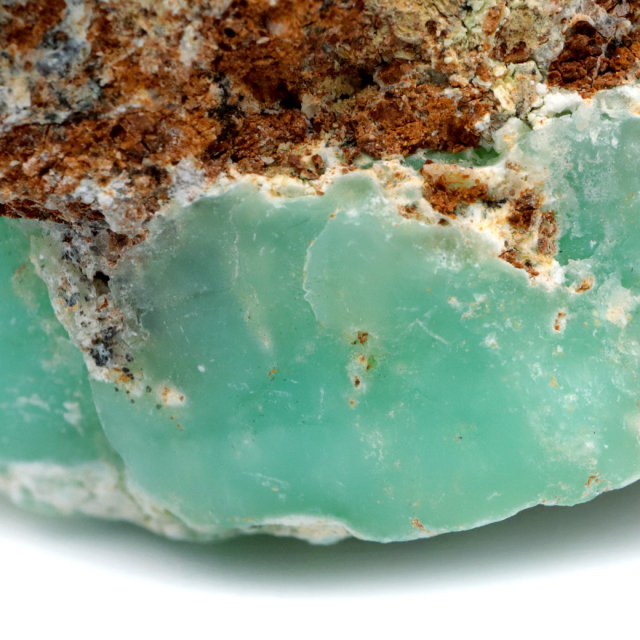 クリソプレーズ 原石 40g インドネシア産 1点物 天然石 アップルグリーン パワーストーン 緑玉髄 Chrysoprase