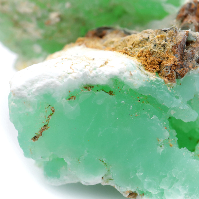 クリソプレーズ 原石 61g インドネシア産 1点物 天然石 アップルグリーン パワーストーン 緑玉髄 Chrysoprase