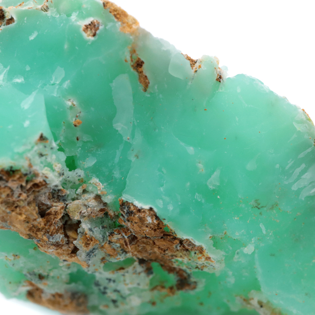 クリソプレーズ 原石 19g インドネシア産 1点物 天然石 アップルグリーン パワーストーン 緑玉髄 Chrysoprase