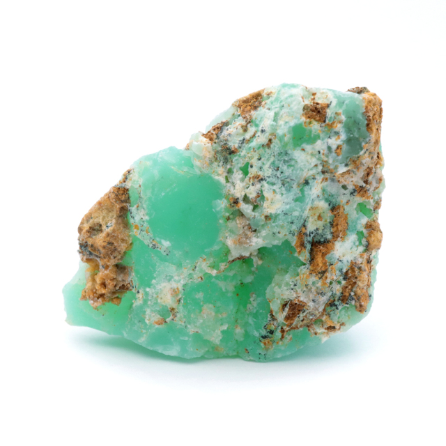 クリソプレーズ 原石 19g インドネシア産 1点物 天然石 アップルグリーン パワーストーン 緑玉髄 Chrysoprase