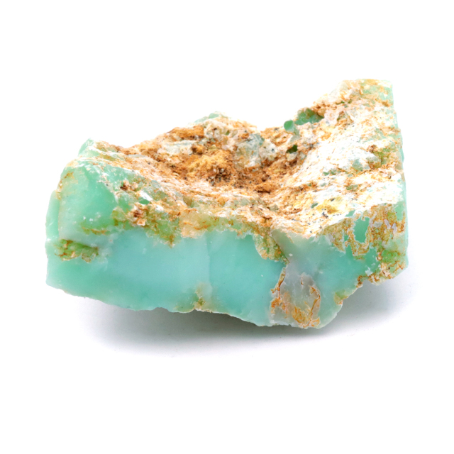クリソプレーズ 原石 93g インドネシア産 1点物 天然石 アップルグリーン パワーストーン 緑玉髄 Chrysoprase